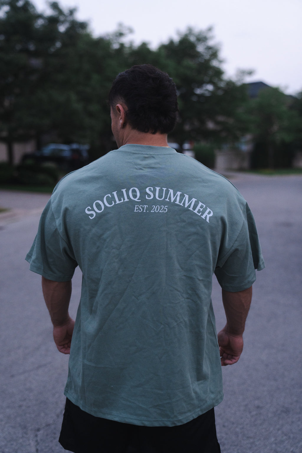 Stay Cliqed Summer Green T Shirt